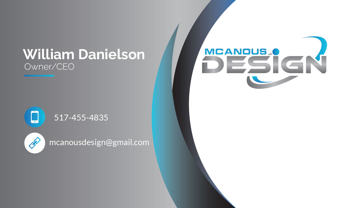 Mcanous Design Business Cards